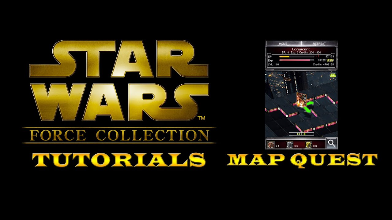 Star Wars: Force Collection Tutorials - Map Quest - YouTube JobbyPaws Gaming