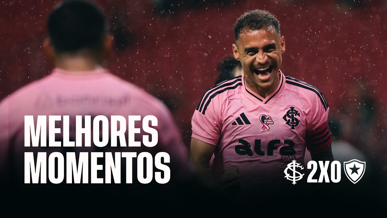 Melhores momentos: Internacional 2 x 0 Botafogo - 27ª rodada/Brasileirão 2025