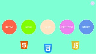 Hamburger Menu with HTML, CSS, and JavaScript / How to Create Hamburger Menu with HTML, CSS, and JS