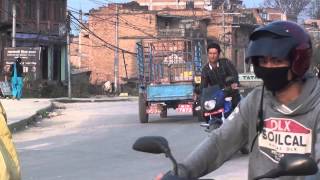 Bizarre looking tractor in Nepal