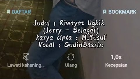 RIWAYAT UGHIK (Jerry - Selagai) | lagu lampung abung 