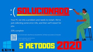 CÓMO SOLUCIONAR LA PANTALLA AZUL EN WINDOWS 10 - SOLUCIÓN 2021