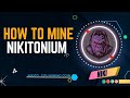 Niki mining nikitonium in hiveos