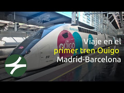 Ouigo Madrid Barcelona: así es viajar en el primer tren low cost de España