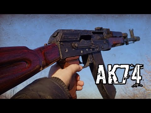 АК74 - макет з дерева(AK74 from wood) - YouTube