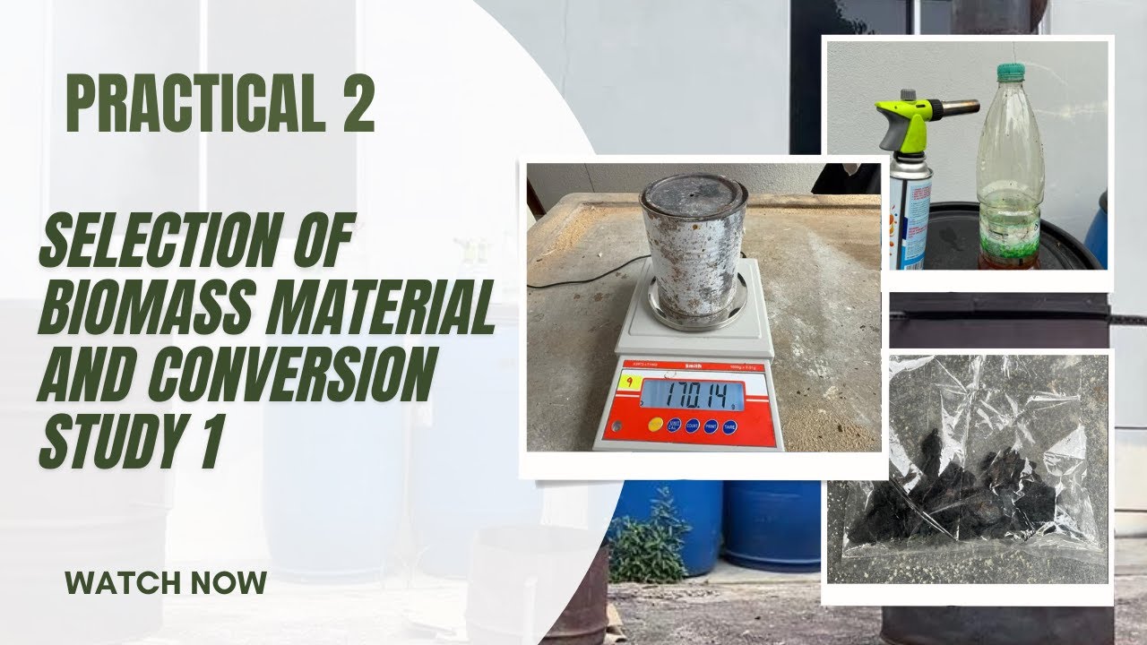 (G4B) FAE3043 PRACTICAL 2. SELECTION OF BIOMASS MATERIAL AND CONVERSION STUDY 1