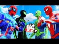 SPIDER-MAN PS4 &amp; GREEN SPIDERMAN VS ARCADE SPIDERMAN &amp; SPIDER-MAN BIG TIME