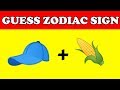 zodiac sign | Guess Zodiac Sign from emoji | Zodiac, Emoji challenge