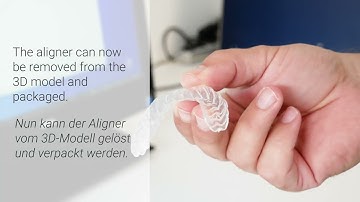The Trimlign Workflow step by step: How to mill an aligner with Trimlign (ENG/DE)