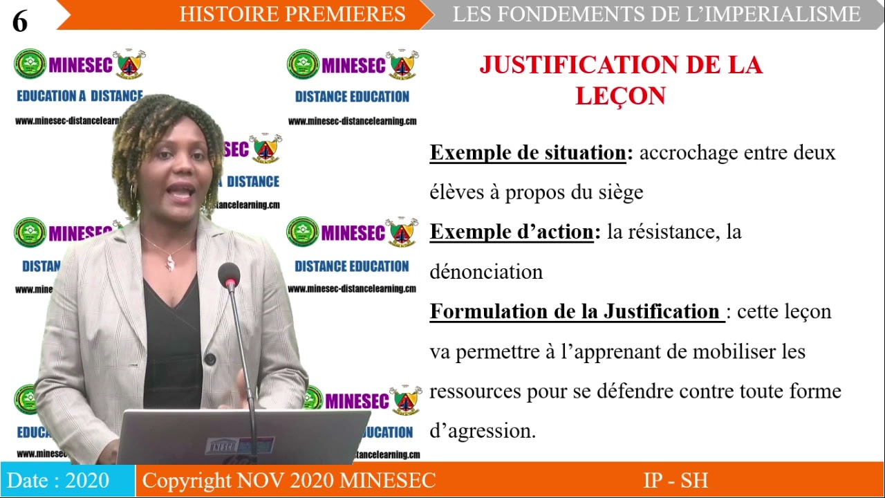IP-SH HISTOIRE 1ère LEÇON 3 Les Fondements de l'imperialisme Europeen