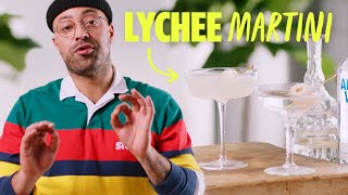 Lychee Martinis - Two Ways! | Absolut Drinks With Rico!
