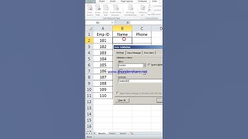 IS TEXT THROUGH DATA VALIDATION IN MS EXCEL - YOUTUBE SHORTS #shorts  #viral