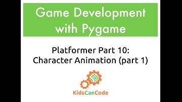 Pygame Platformer Part 10: Character Animation (part 1)