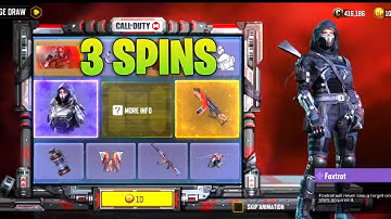 3 SPINS ON ROGUE REVENGE DRAW FOR LEGENDARY JAK12 MOLTEN MIRROR AND FOXTROT CHARACTER SEASON 2 COD