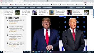 GA Hand Audit finishes, Biden ahead 12,284 votes,  PA Judge throws out 2,389 Absentee Ballots