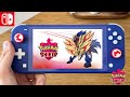 Pokemon Shield / Nintendo Switch Lite Gameplay
