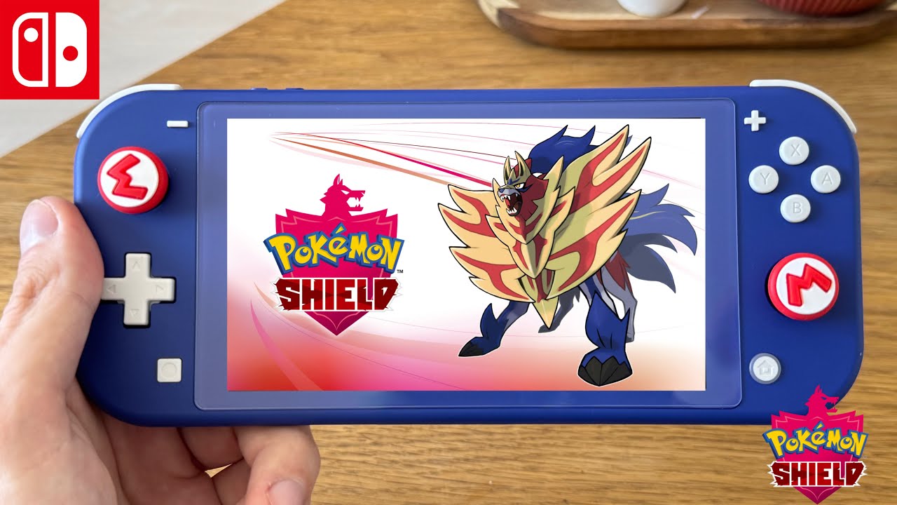 Pokémon Sword Nintendo Switch Lite Gameplay - YouTube