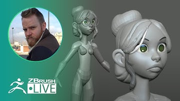 Digital Sculpt a New Character #withme ! - Matt Thorup "Redbeard" - Part 2