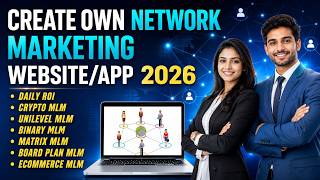 How to Create MLM Website | Make MLM Software 2026 | Create Multi Level Marketing Website | Free