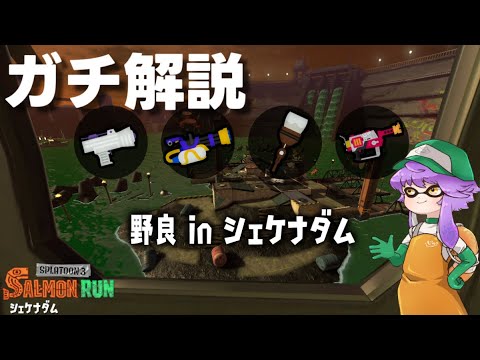 【サーモンランNW】シェケナダム"ガチ"解説！ブキ＆立ち回りのコツ（ﾜｶﾊﾞ ｽﾌﾟｽﾋﾟ ﾎｸｻｲ ﾗﾋﾟｴﾘ）【スプラトゥーン3】