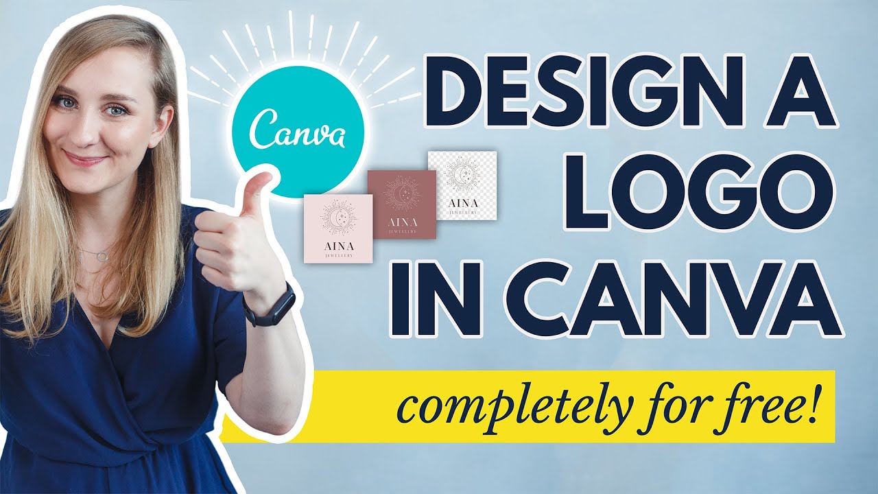 How to Use Canva to Design a Logo for FREE [2021] - YouTube