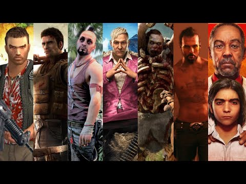 Far Cry - All Villain Intro Scenes (2004 - 2021)