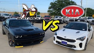 Is the 2020 Kia Stinger GT better than the 2020 Challenger Scatpack?  Lets find out..