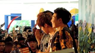 [HD] 131129 BTS - Fansign at Paradise Park Thailand