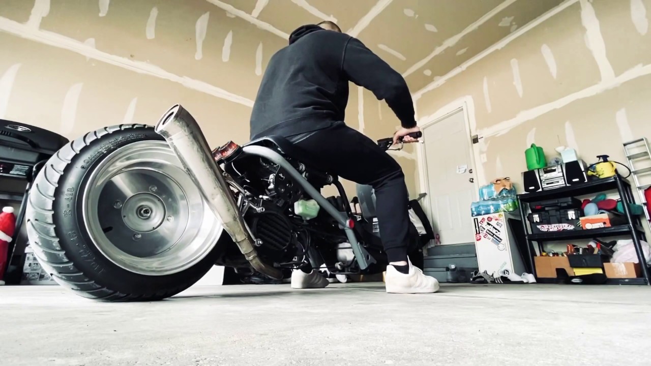 Honda Ruckus stainless steel exhaust start up - YouTube