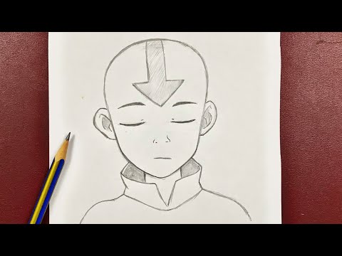 Video: How To Draw An Avatar With A Pencil