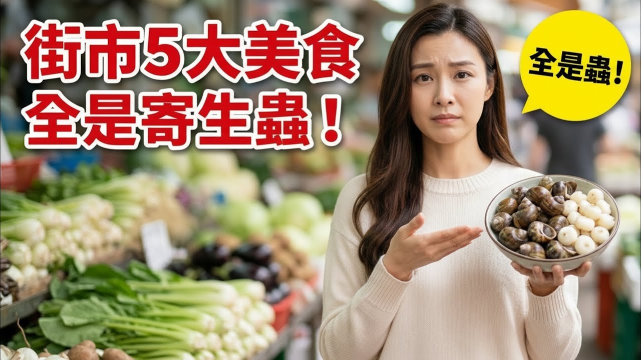 別再拿命吃美食！這5種食物是寄生蟲的「大本營」，洗鹽水沒用，嚴重恐鑽入大腦！