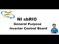 Introduction to NI GPIC | General purpose inverter control | LabVIEW IM | 3-phase induction motor