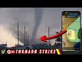 Tornado strikes hawley texas areatwice  live storm chaser archive may 2 2024