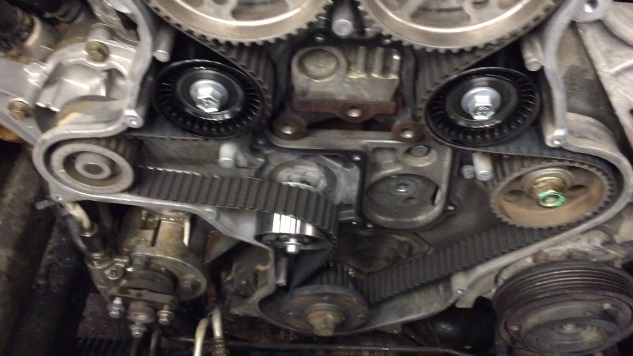 Jeep Liberty Diesel Timing Belt Replacement Part 3 - Alternative Method -  YouTube