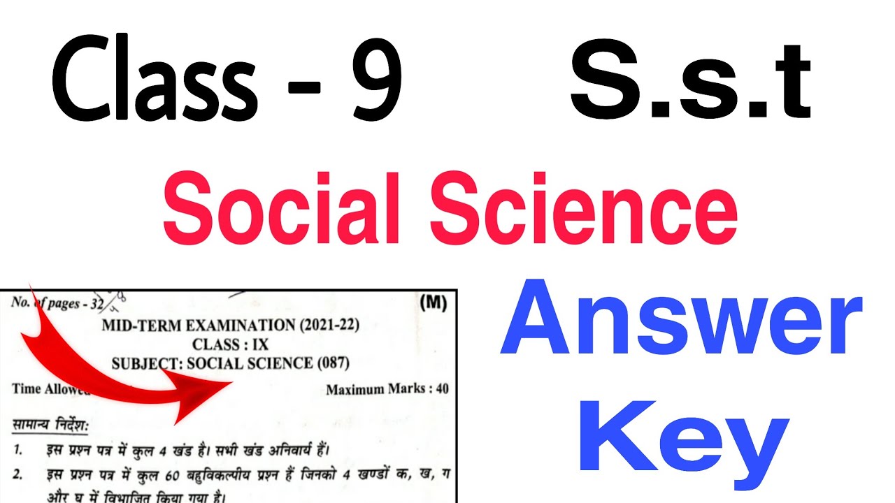 class 9 social science assignment 2021