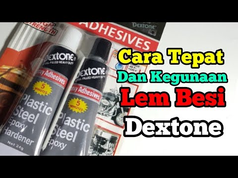 Lem Plastic Steel ternyata bisa dibentuk sesuai keinginan kita, simak triknya di video ini.. 