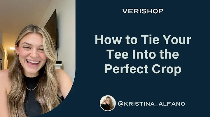 How to Tie Your Tee Into the Perfect Crop @kristin...