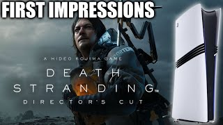 PS5 Pro: Death Stranding First Impressions! - Great on PRO?