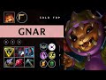 Gnar Top vs Rumble - KR Challenger Patch 25.24