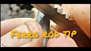 Ferro rod tip
