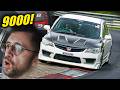INSANE Civic FD2 Type R ON THE LIMIT! // Nürburgring