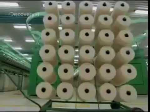 Denim Fabric manufacturing process...!!! - YouTube