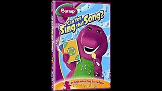 Previews From Barney Can You Sing That Song? 2005 Dvd