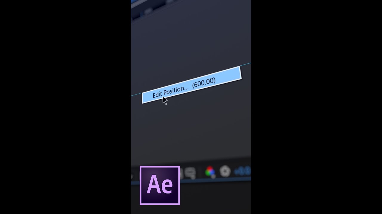 Edit Guide Position Numerically in After Effects #Shorts - YouTube
