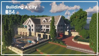 Building A City #84 \/\/ Mansion \/\/ Minecraft Timelapse