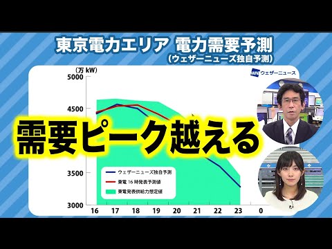 【解説】東電管内の電力需要は峠越え 停電回避へ節電継続を