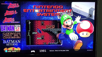 RetroPie Attract Mode - NES Theme