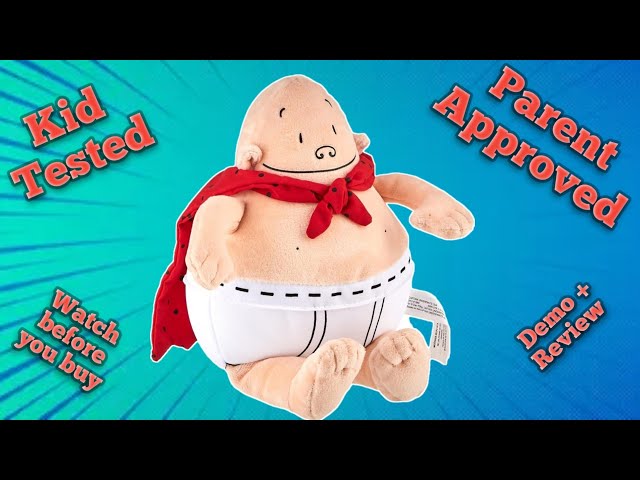 スーパーヒーロー パンツマン Captain Underpants ぬいぐるみ Amazon.com: Dav Pilkey Adventures of Captain Underpants Toy Gift