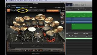 How to play cymbal chokes using EZ Drummer 2