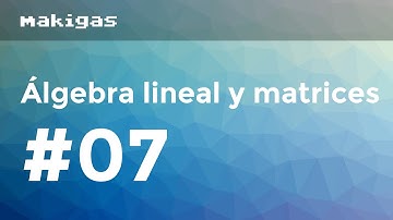 Álgebra lineal y matrices – 7. Matriz inversa con Gauss